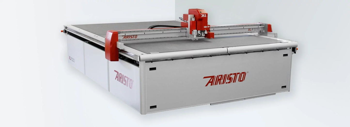 ARISTO® XLR Series High-Speed Industrial Flatbed Cutting Systems for Traffic Sign & Composite Manufacturing