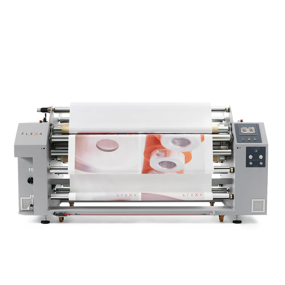 Flexa Sublimax DS170 Heat Press | Oil-Heated Calender for Dye-Sublimation & Ink Fixation
