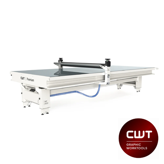 CWT 2147 Premium ELO Flatbed Applicator Table
